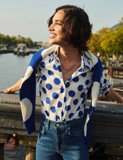 Sienna Cotton Shirt-Surf the Web, Spots