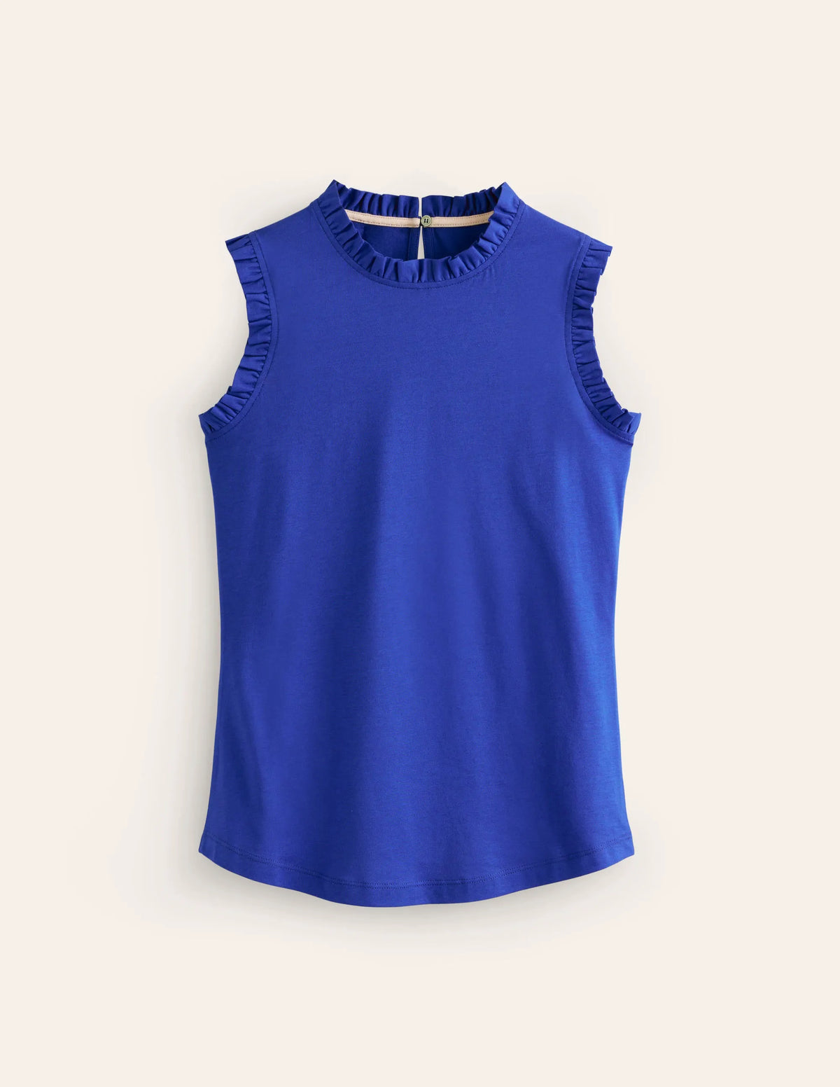 Supersoft Frill Detail Tank-Surf The Web