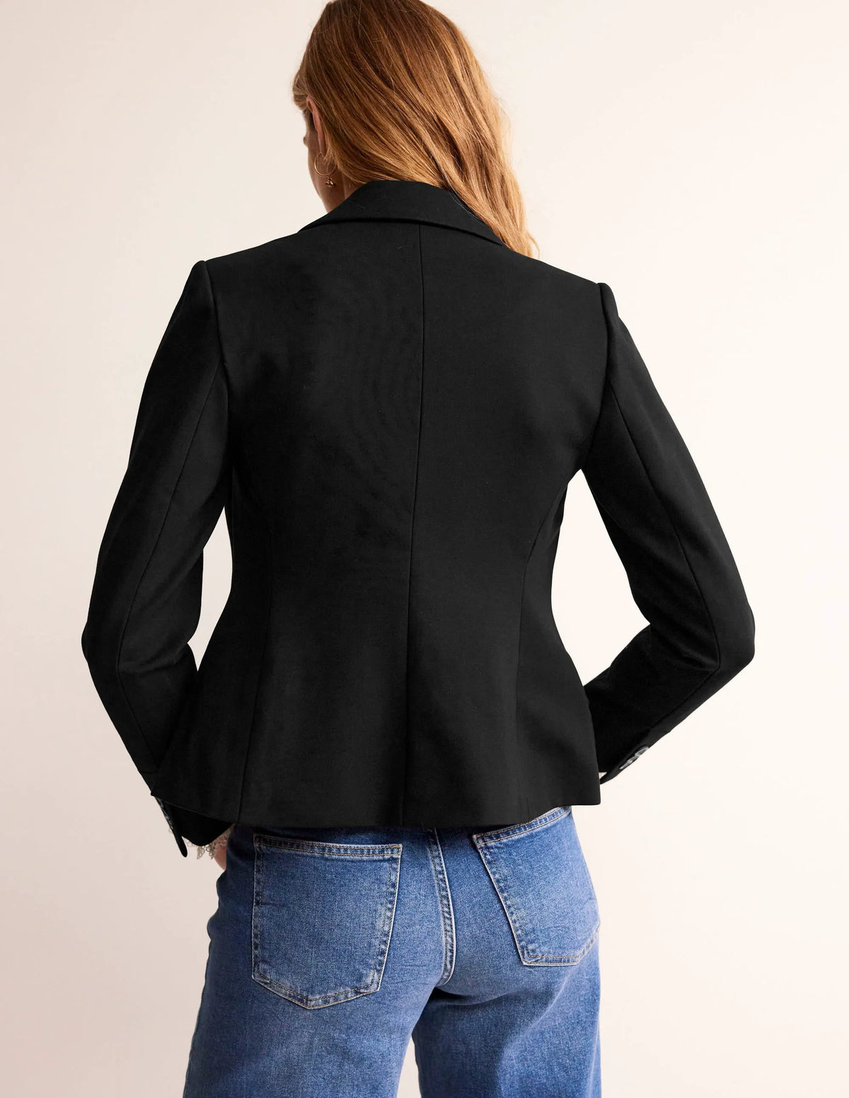 Canonbury Ponte Blazer-Black