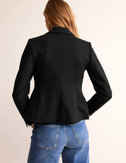 Canonbury Ponte Blazer-Black