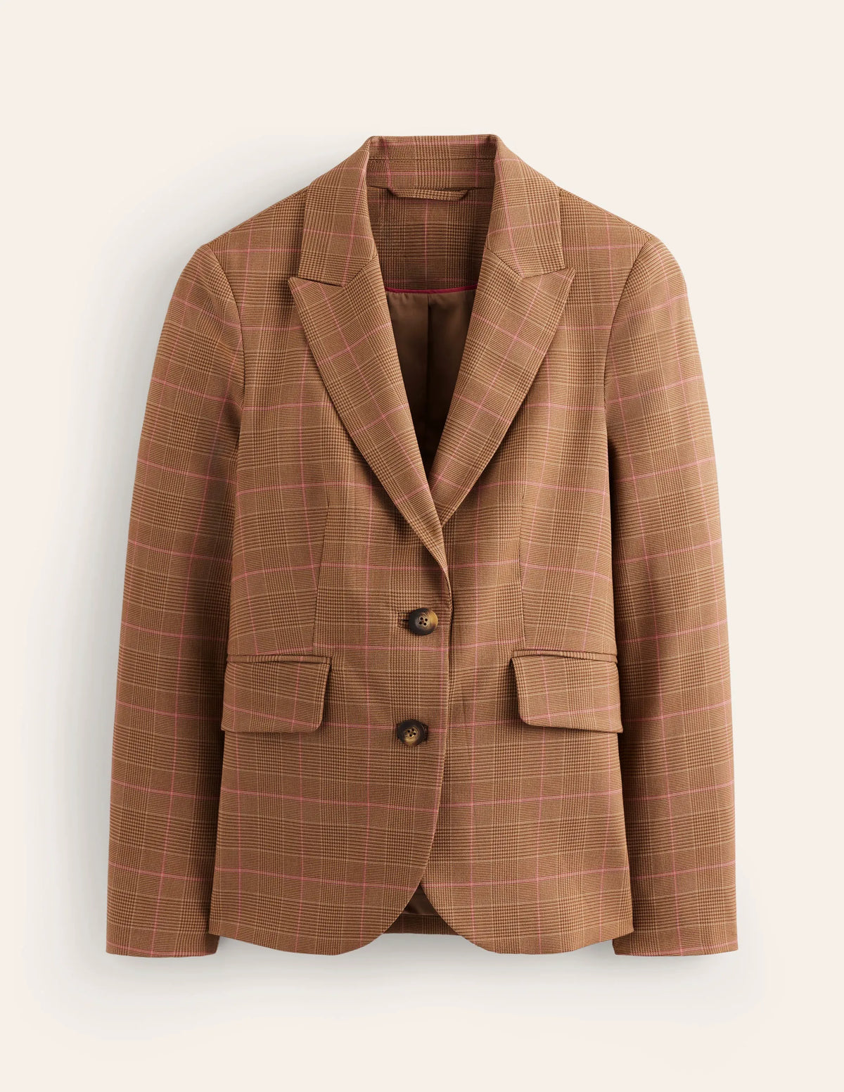 Marylebone Check Blazer-Check