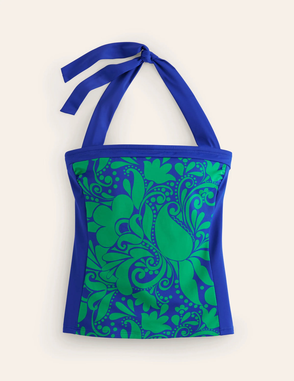 Santorini Tankini Top-Surf The Web, Ripple Swirl