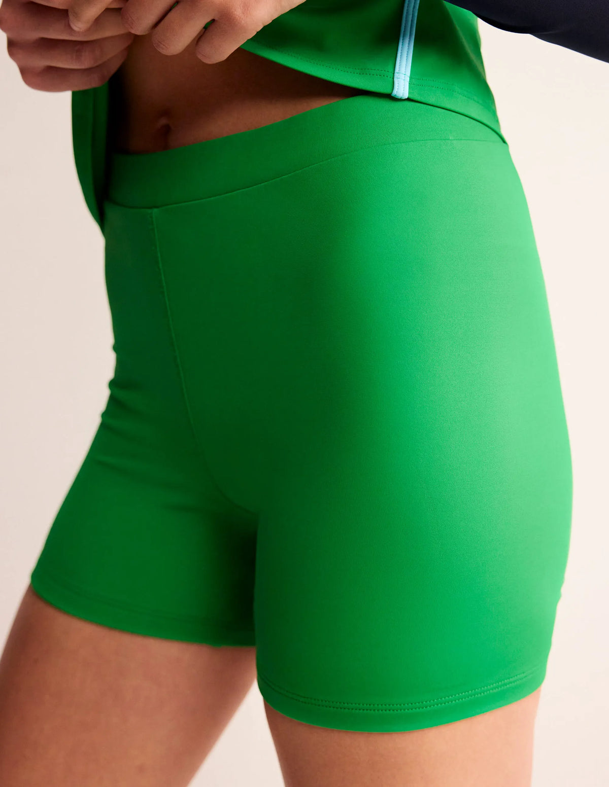 Swim Cycling Shorts-Green