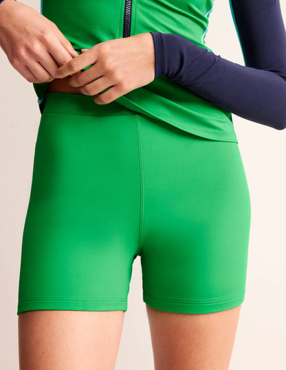 Swim Cycling Shorts-Green