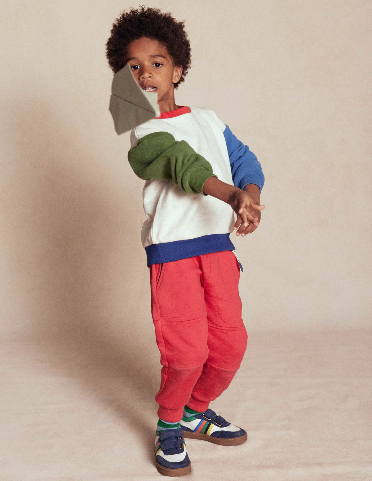 Warrior Knee Joggers-Pomegranate Red