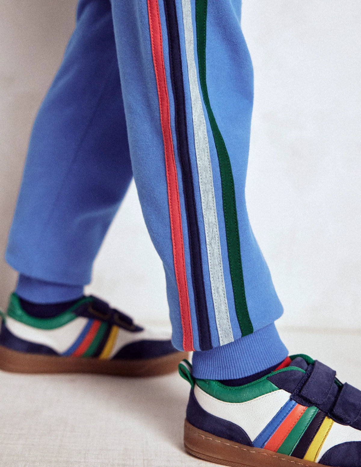 Rainbow Stripe Sweatpants-Blue River