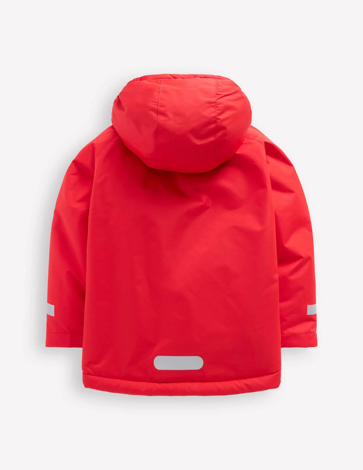 Borg Lined Anorak-Red