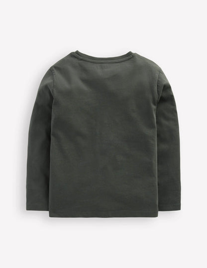 Lift-the-flap T-shirt-Smoke Halloween Bus