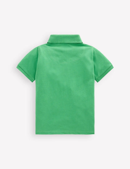 Piqué Polo Shirt-Aloe Green