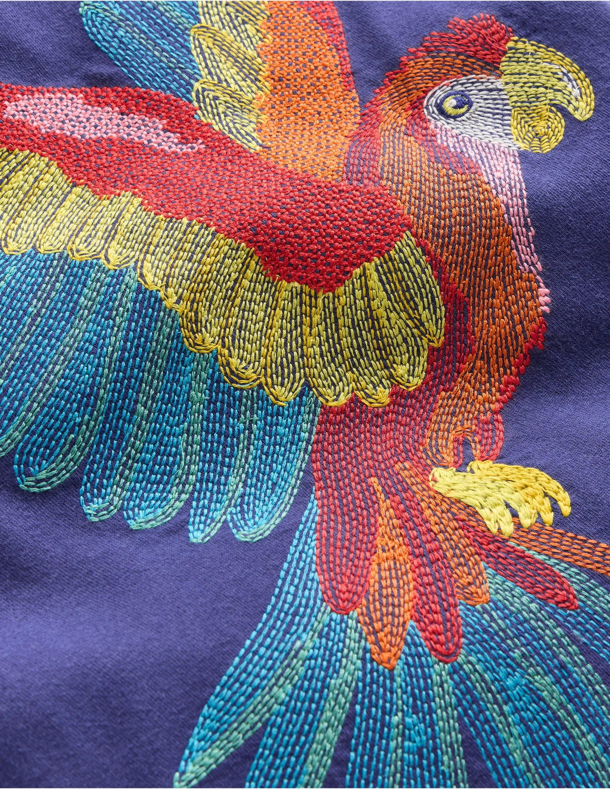 Superstitch T-Shirt-Starboard Blue Parrot