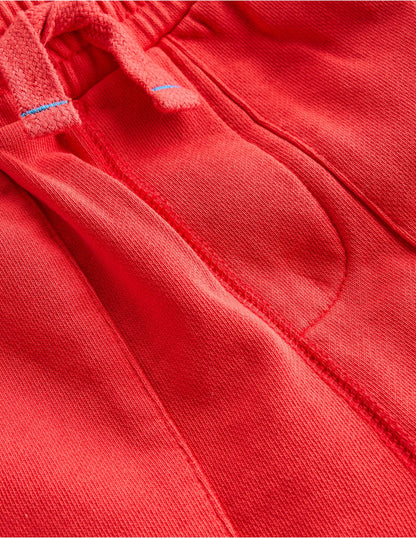Garment Dye Sweatshorts-Post Box Red