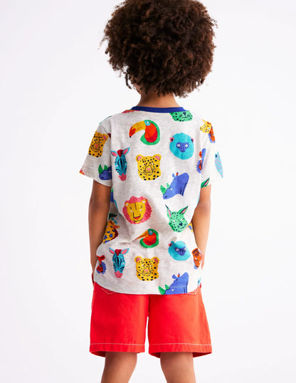 All-Over Printed T-Shirt-Coconut Milk Jungle