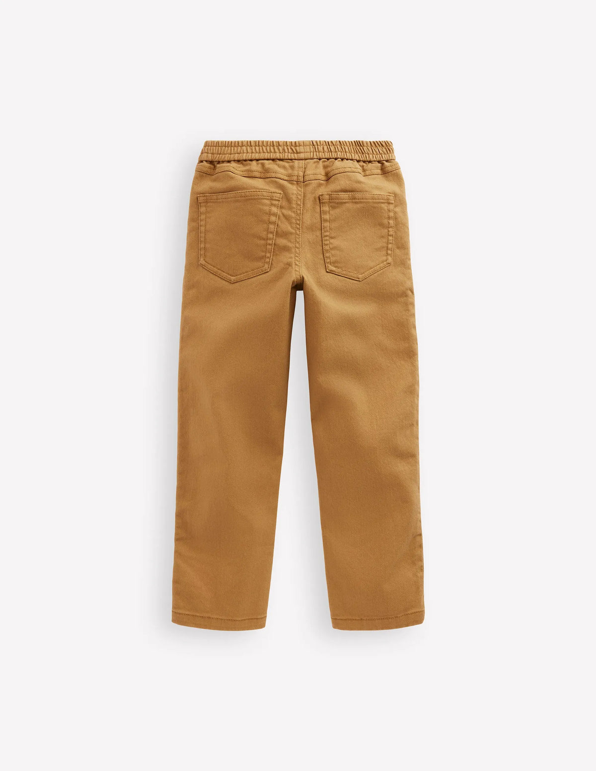 Pull-on Cotton Pants-Stone Grey