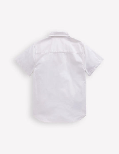 Fun Cotton Shirt-Campanula Jungle Embroidery
