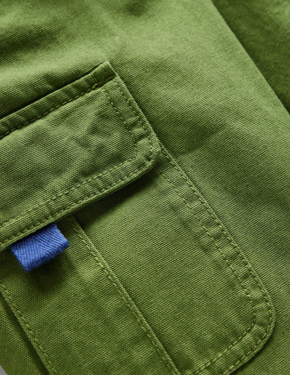 Everyday Cargo Pants-Brocolli Green