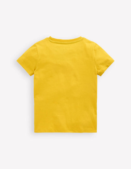 Superstitch T-Shirt-Zest Yellow Crocodile