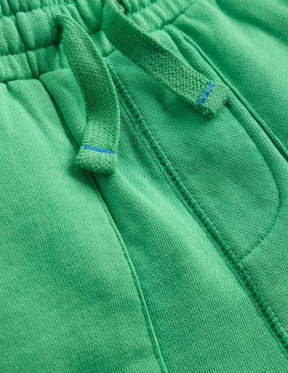 Garment Dye Sweatshorts-Green Spruce