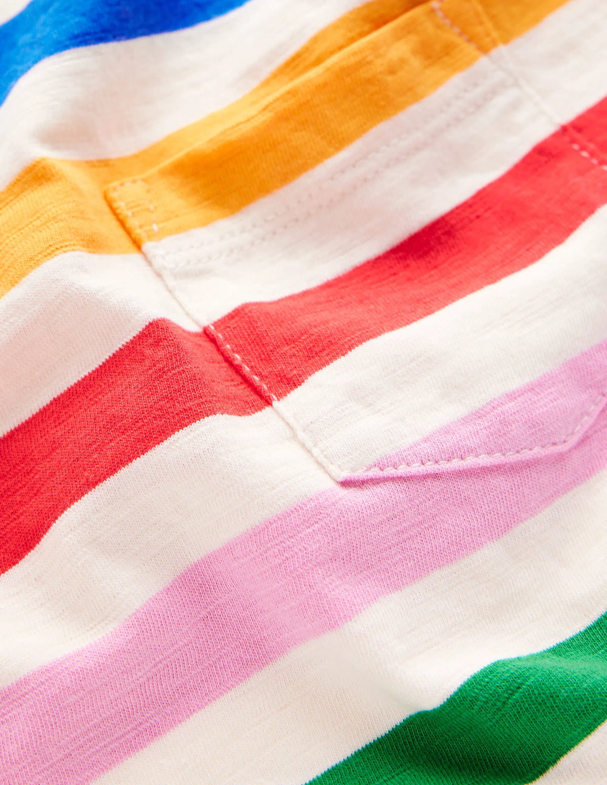 Everyday Short Sleeve T-Shirt-Rainbow Stripe