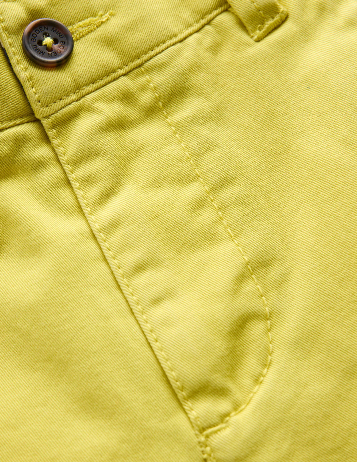 Classic Chino Shorts-Pineapple Yellow