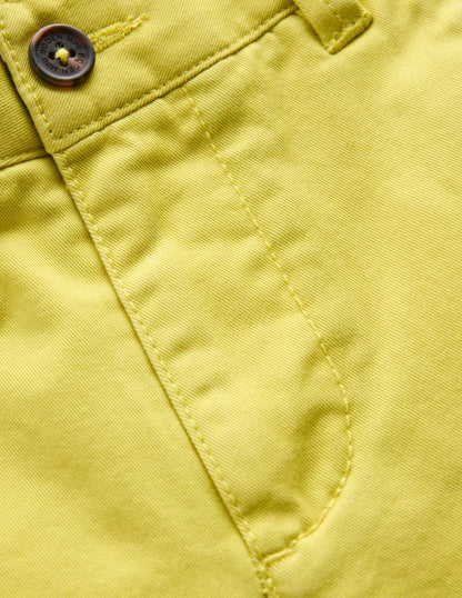 Classic Chino Shorts-Pineapple Yellow