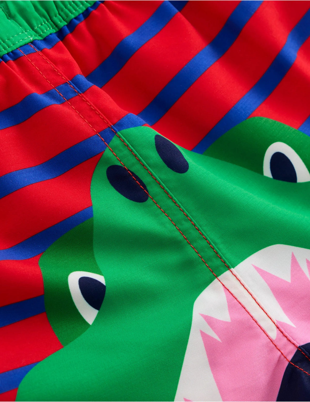 Swim Shorts-Gallery Blue/ Poppy Red Croc