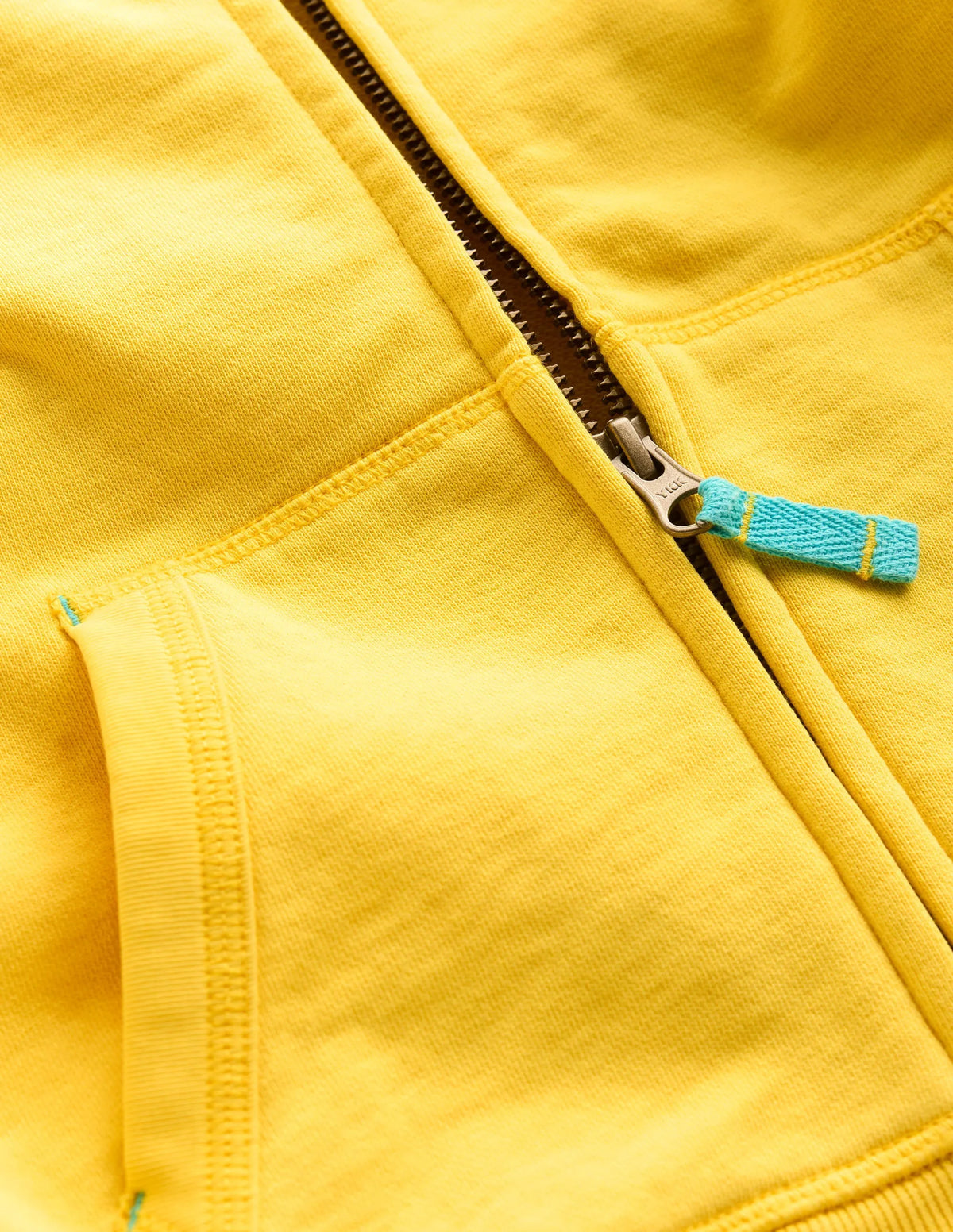 Garment Dye Zip Up Hoodie-Passionfruit