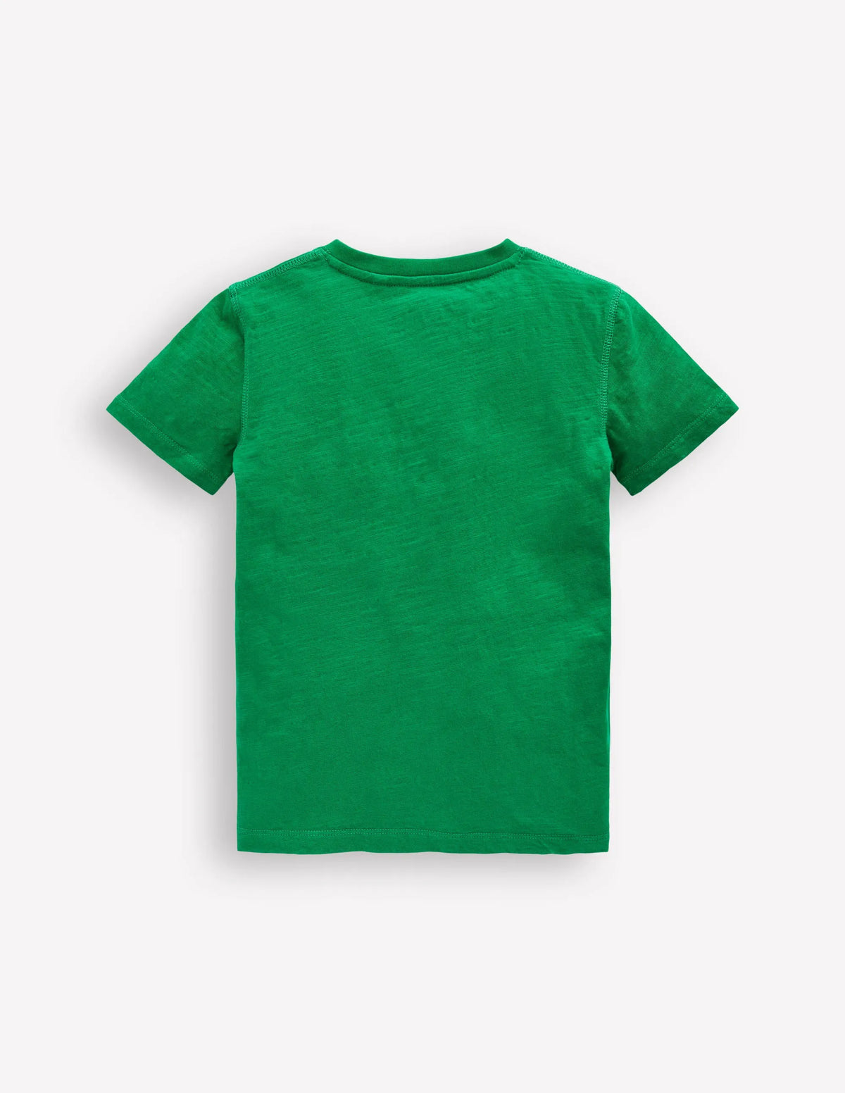 Short Sleeve Henley T-Shirt-Rich Emerald