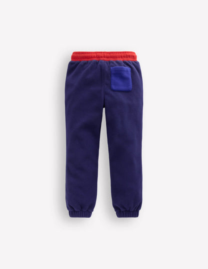 Cosy Fleece Joggers-College Navy