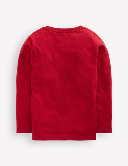 Longsleeve Superstitch T-shirt-Chili Pepper Polar Express