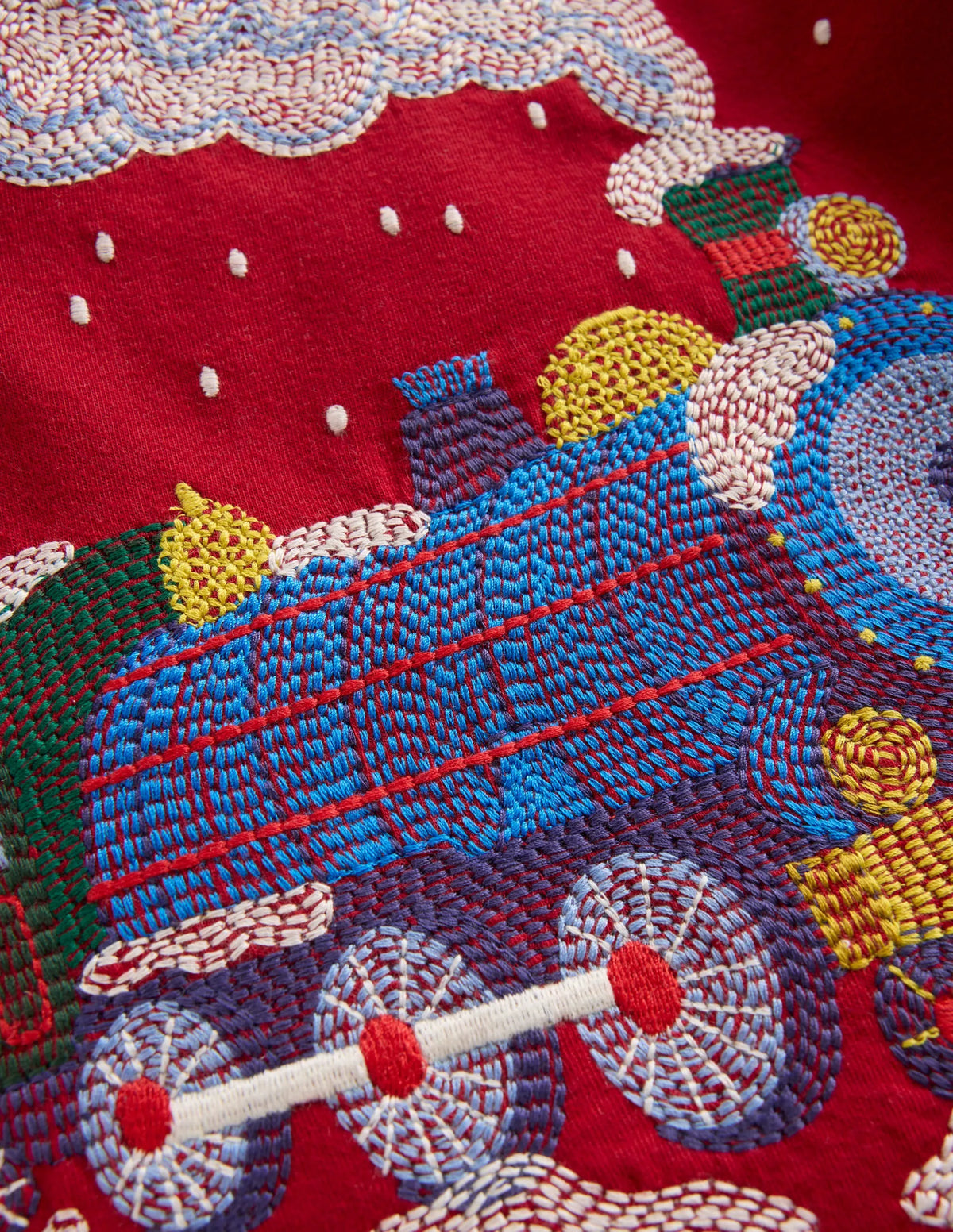 Longsleeve Superstitch T-shirt-Chili Pepper Polar Express