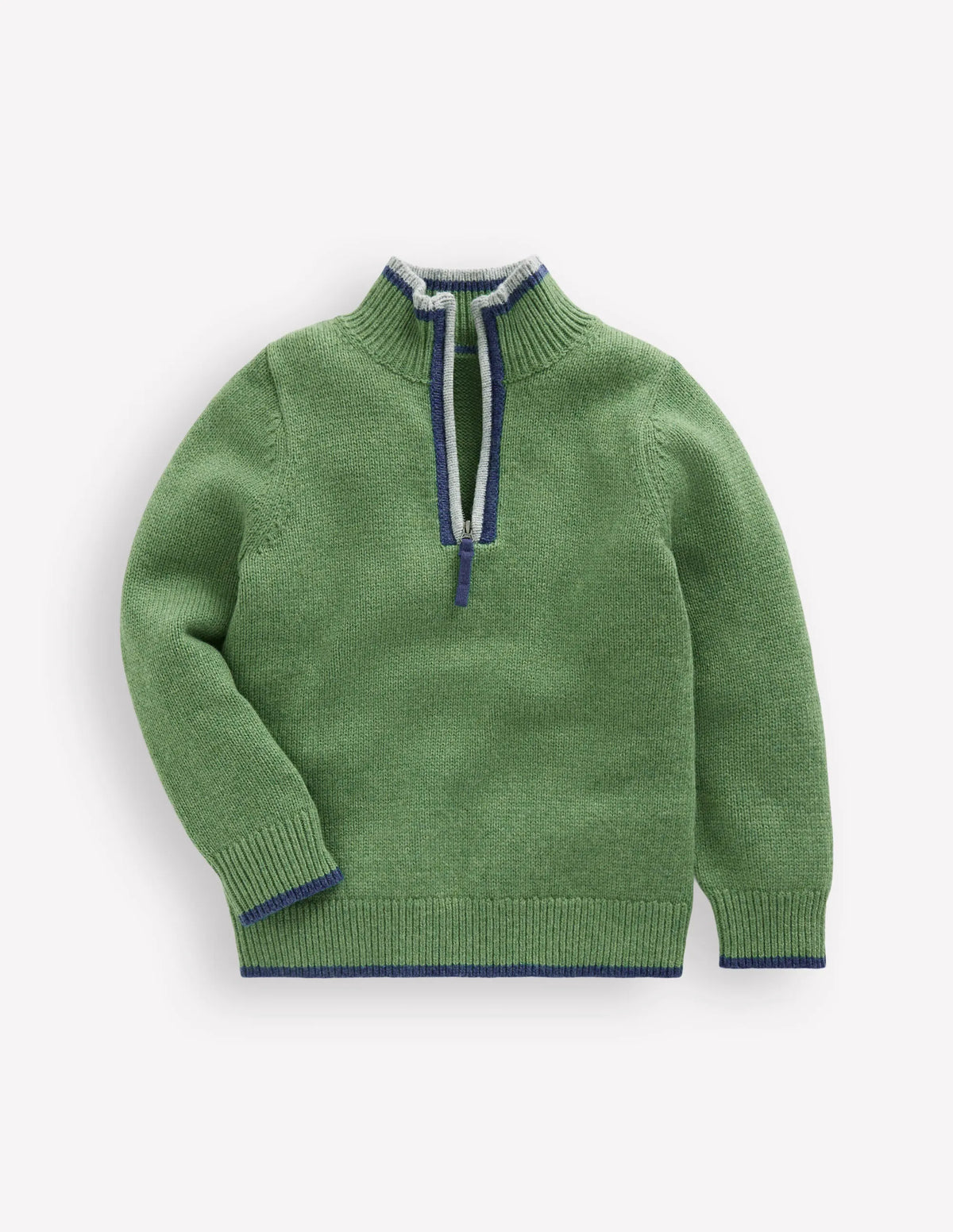 Heritage Half-Zip Sweater-Safari Green