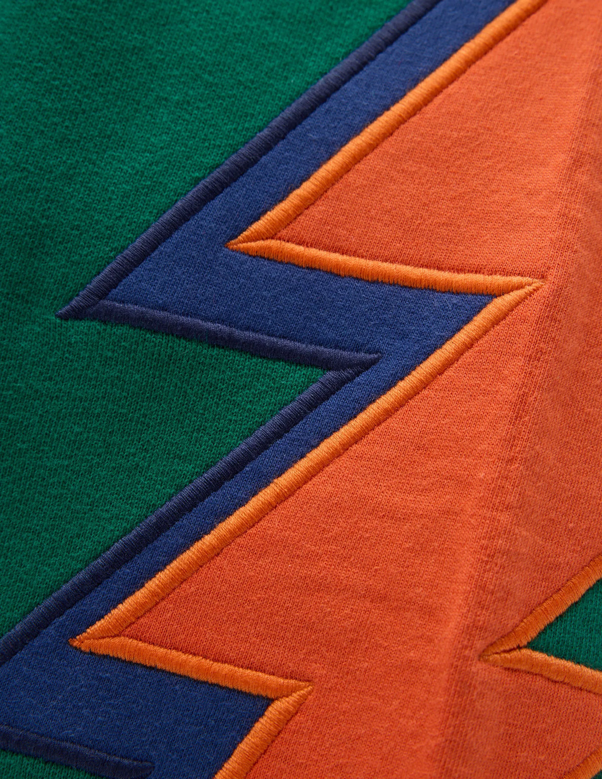 Appliqué Sweatpants-Lightning Bolt