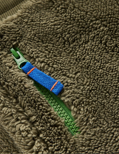 Fleece Joggers-Classic Khaki