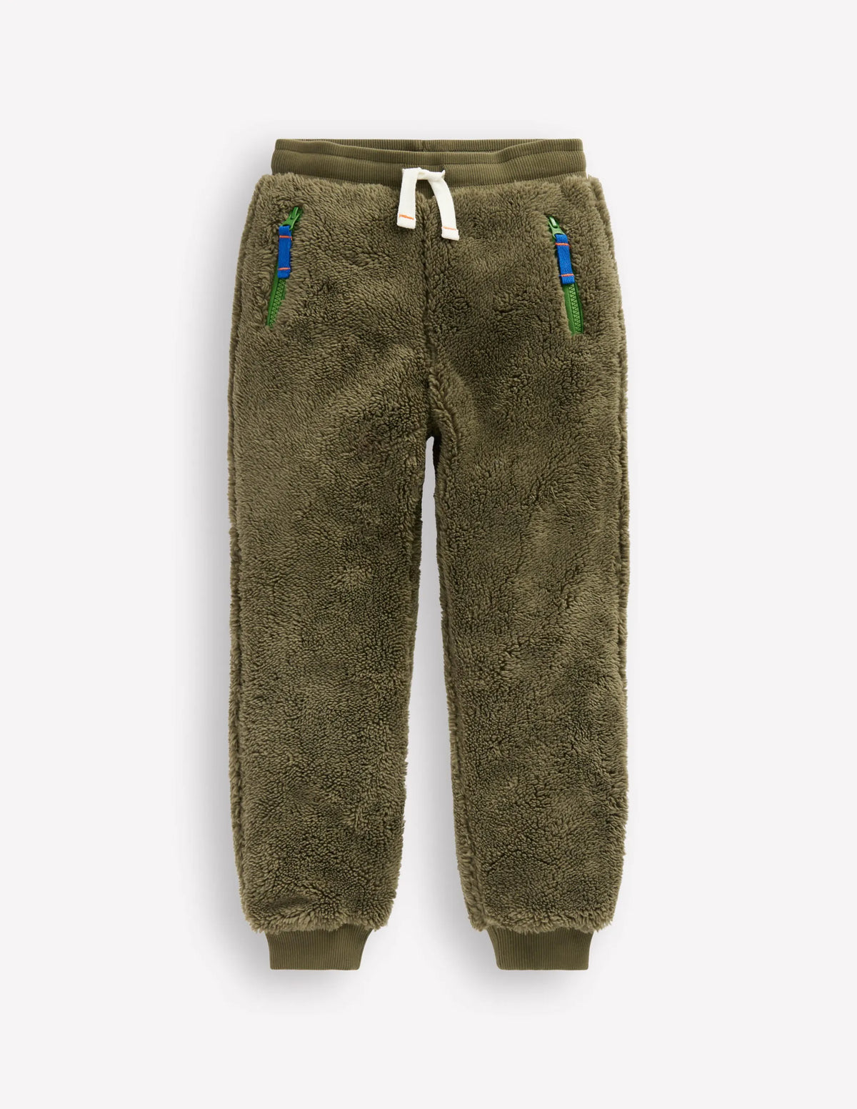 Fleece Joggers-Classic Khaki