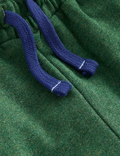 Straight Leg Joggers-Green Marl