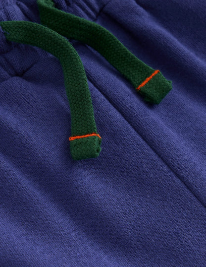 Straight Leg Joggers-Navy