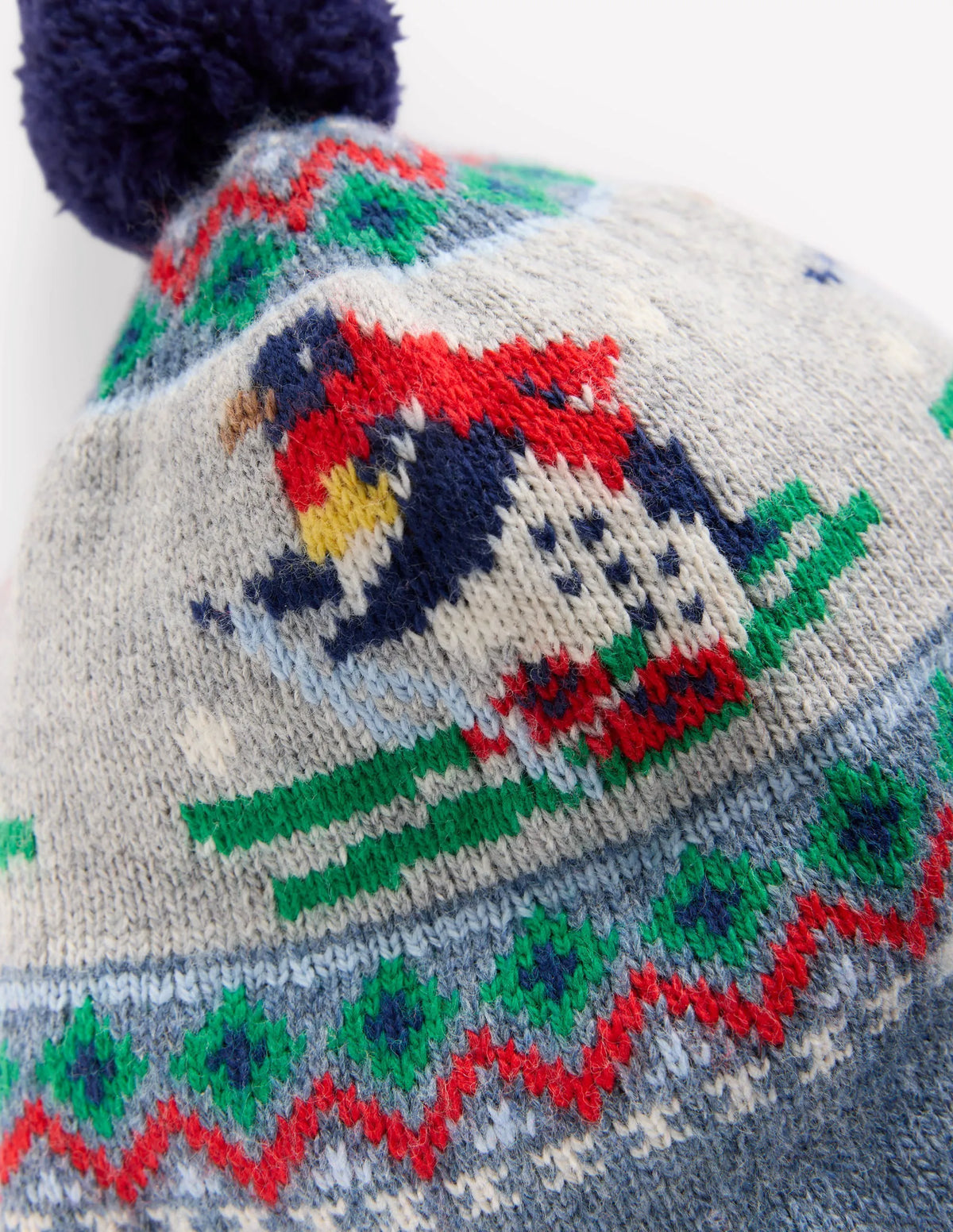 Baby Fair Isle Knitted Set-Alaskan Blue Penguins
