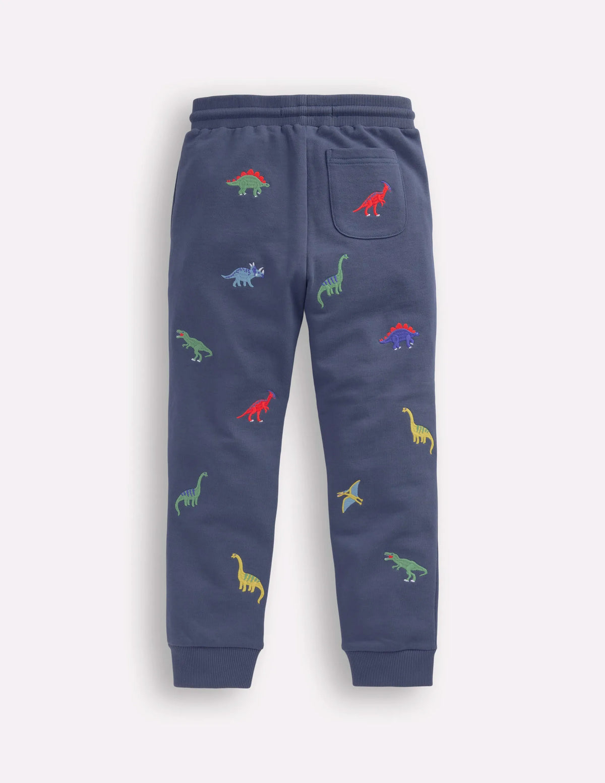 Halloween Glow Sweatpants-Robot Blue Multi Dinosaur
