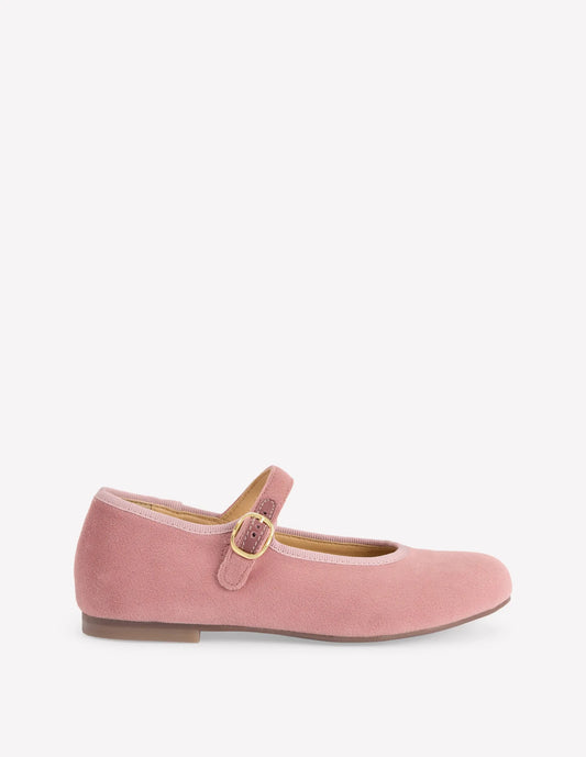 Mary Jane Shoes-Vintage Pink