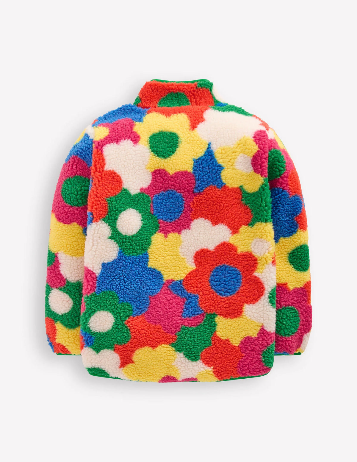 Eden Borg Zip-Through Jacket-Multi Flower Power
