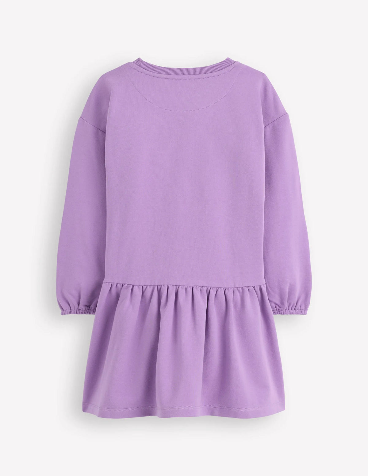 Logo Sweatshirt Dress-Aster Purple