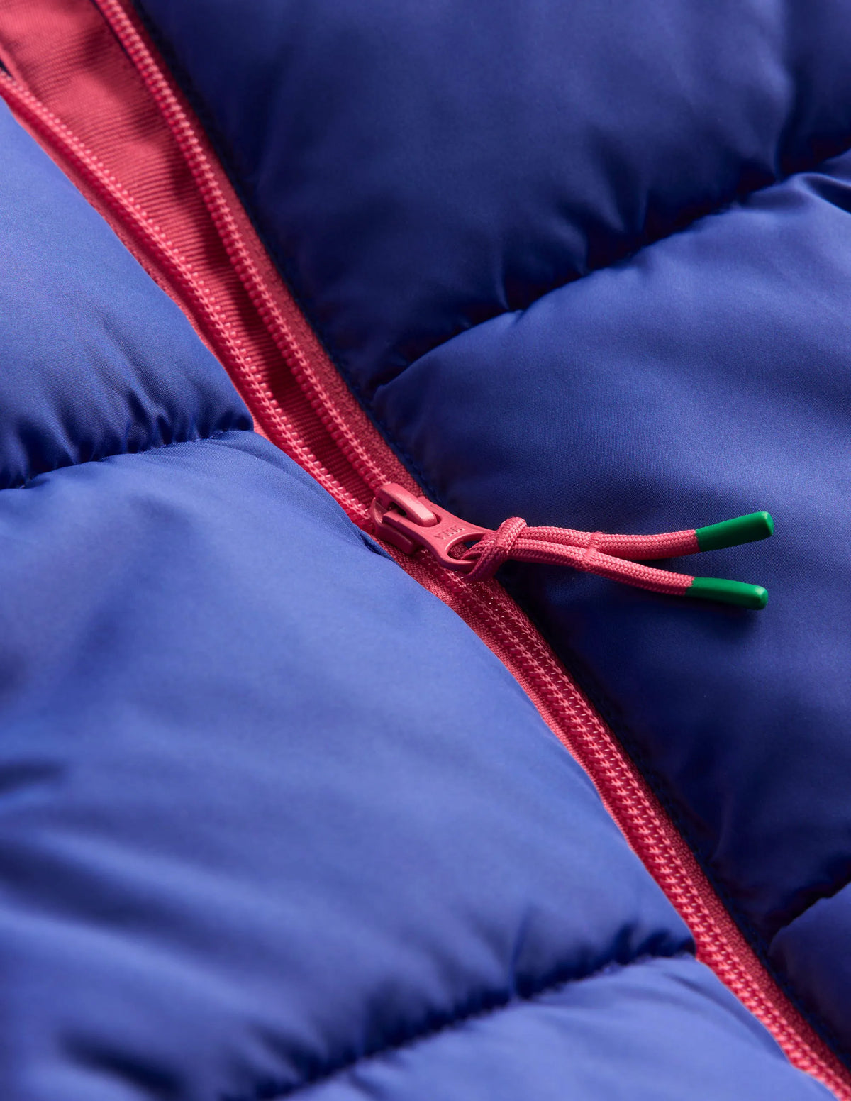 2-in-1 Padded Coat-Starboard Blue Rainbow
