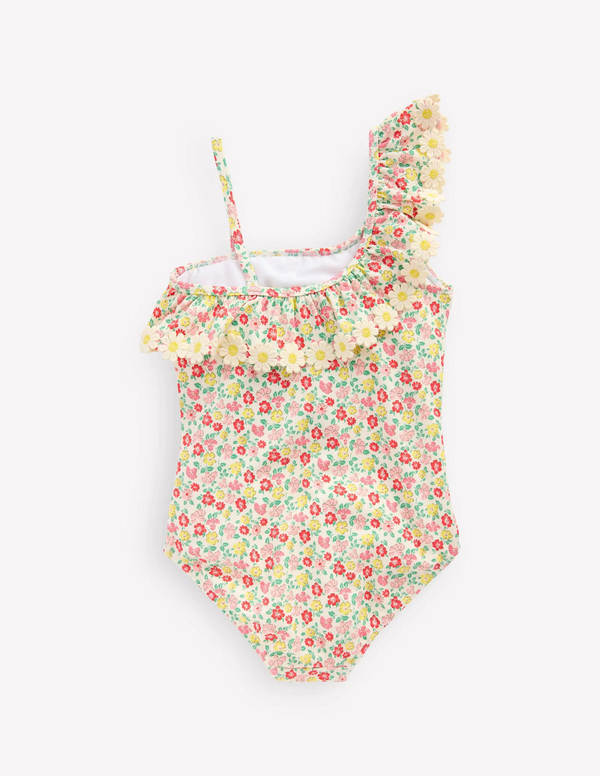 Lila One Shoulder Swimsuit-Multi Summer Flowerbed