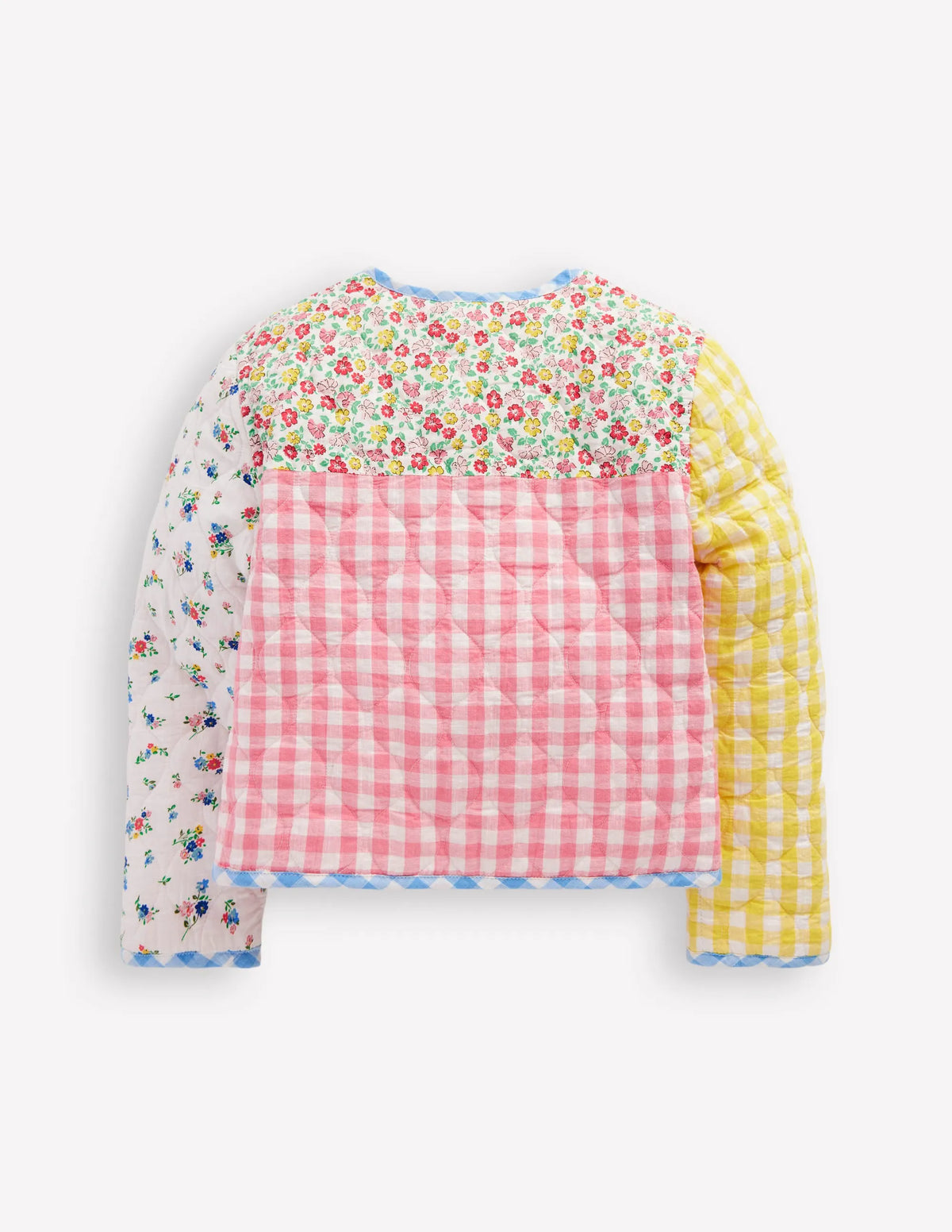 Aurore Reversible Jacket-Patchwork Floral