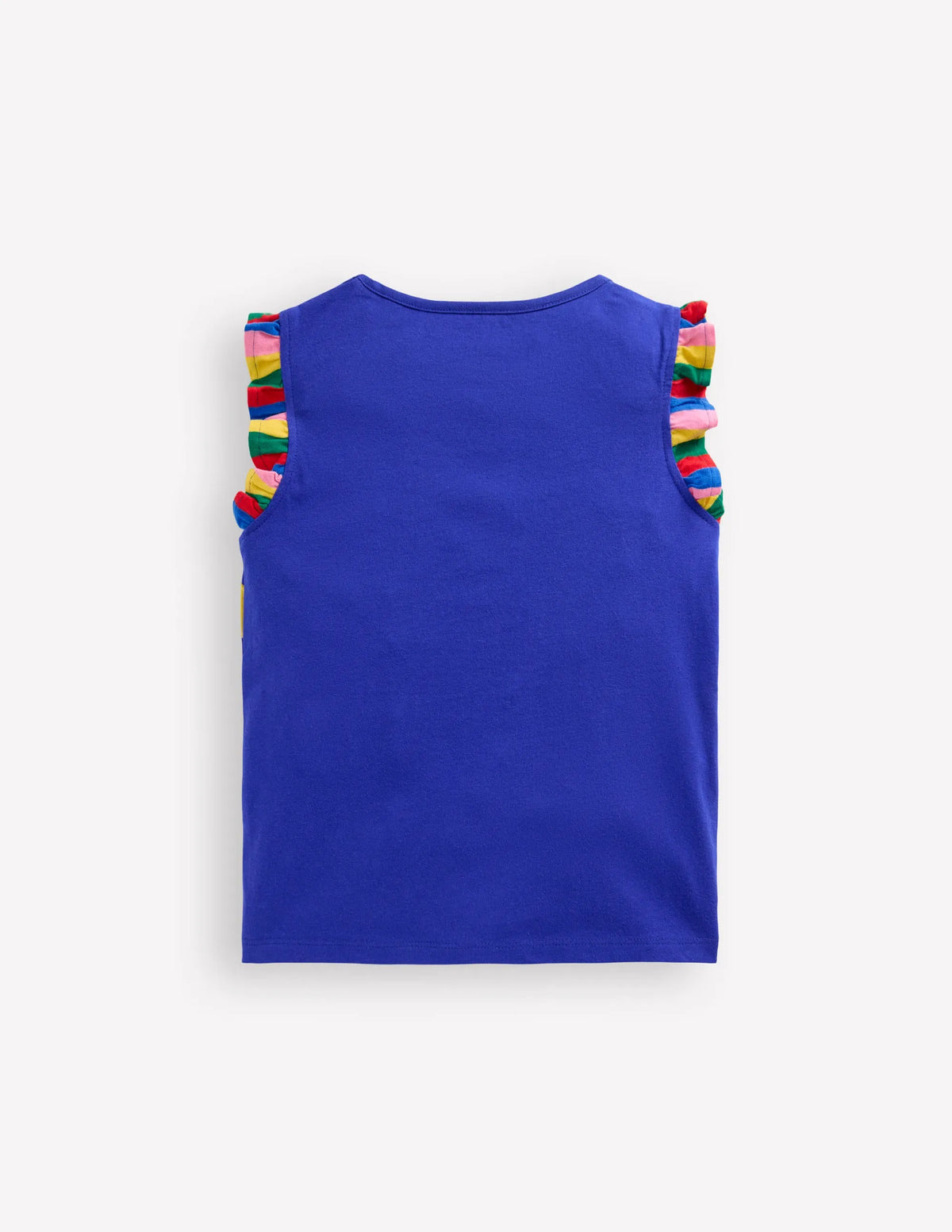 Flutter Short Sleeve T-shirt-Bright Blue Parrot