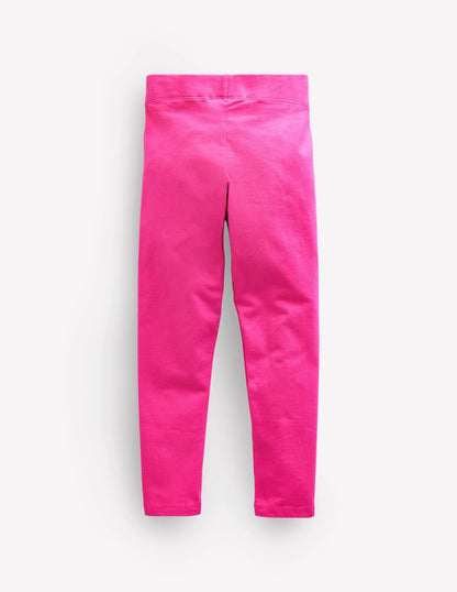 Plain Leggings-Sorbet Pink