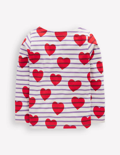 Ella Breton-Stripe Hearts