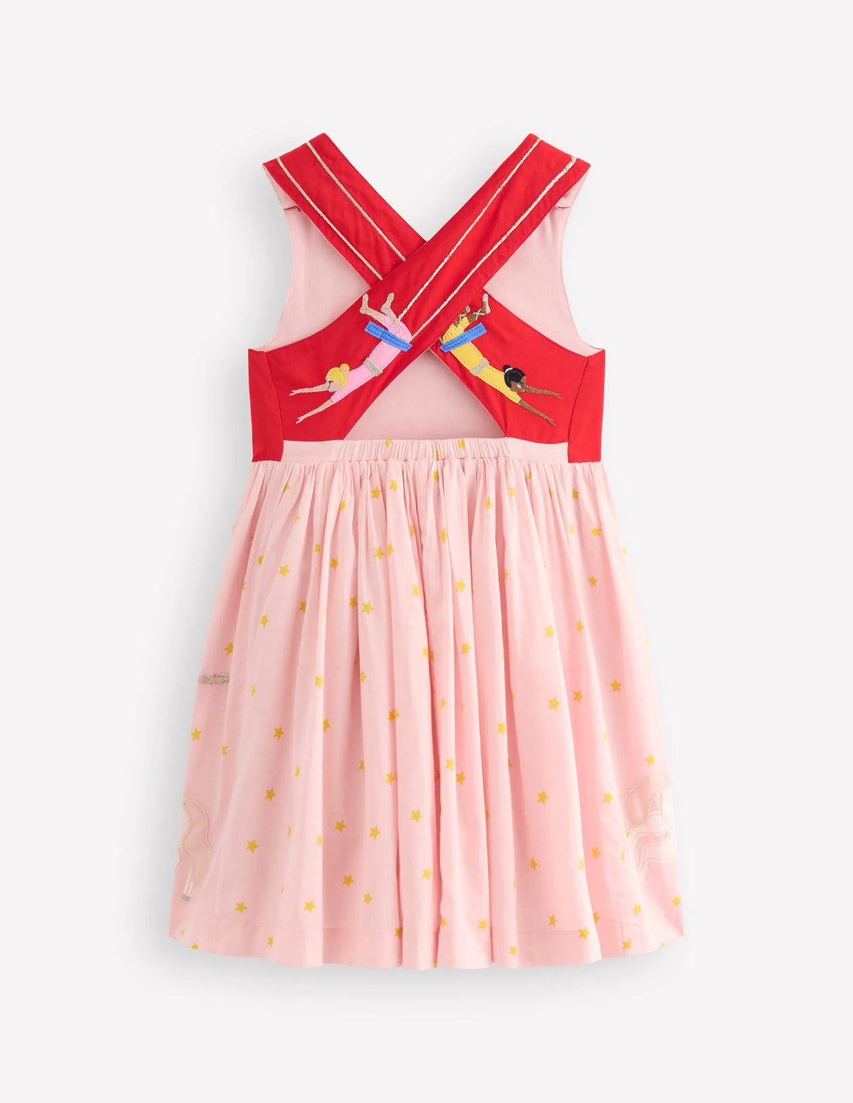 Zadie Applique Back Dress-Circus Acrobats