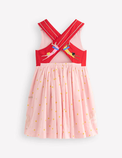 Zadie Applique Back Dress-Circus Acrobats