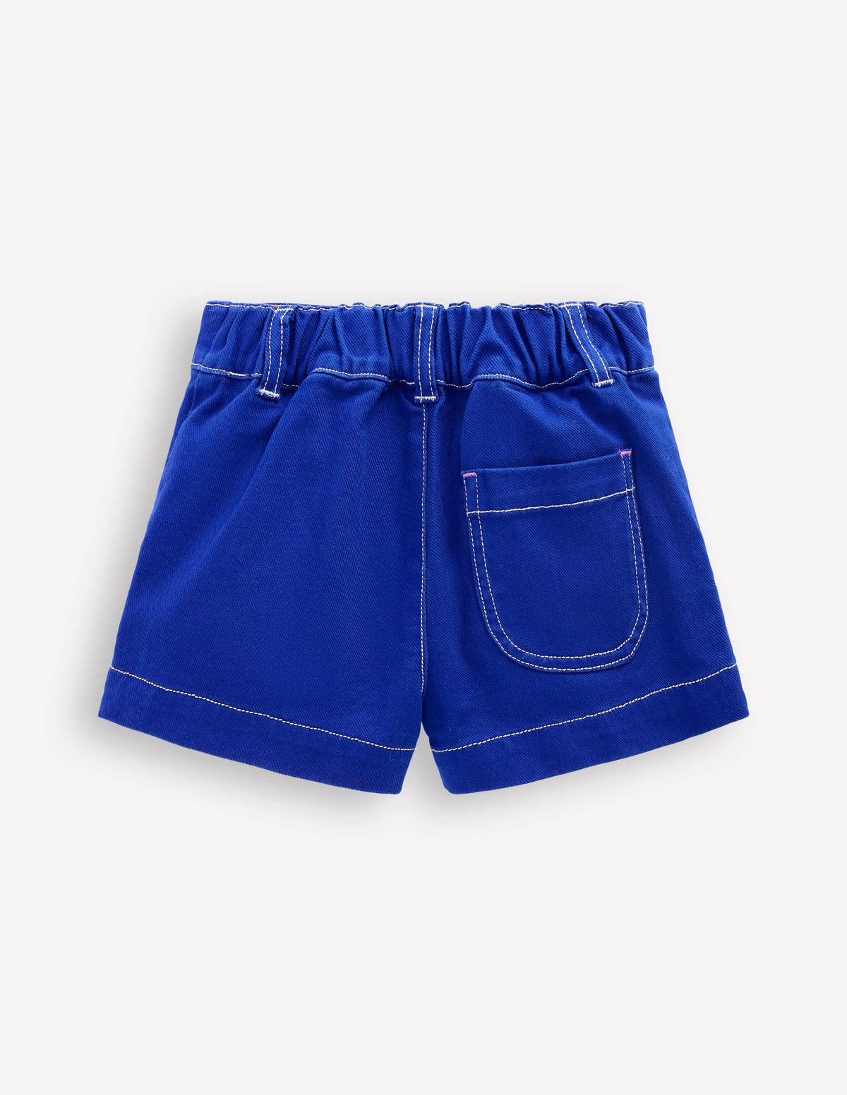 Patch Pocket Shorts-Bright Blue